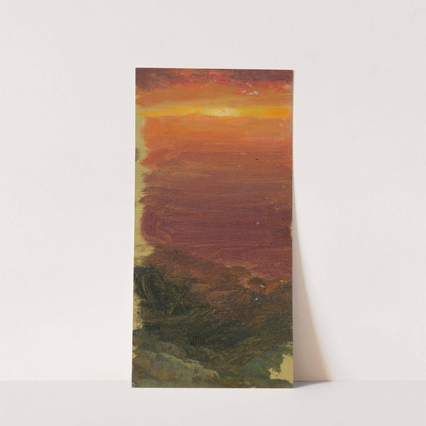 Sunset (1868) by Frederic Edwin Church