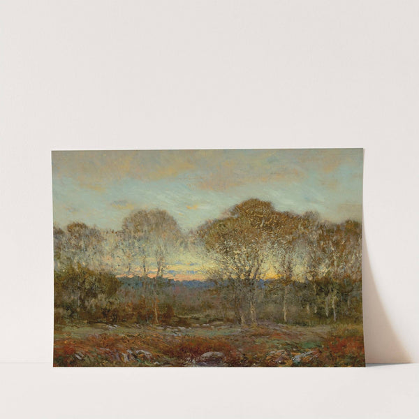 Sunset (1916) by Dwight William Tryon
