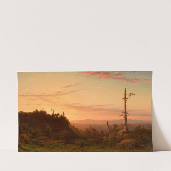 Sunset (circa 1860s) by William Frederick De Haas