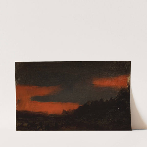 Sunset (1880) by Adam Chmielowski