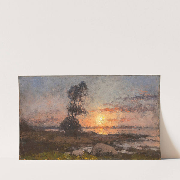 Sunset (1890) by Per Ekström