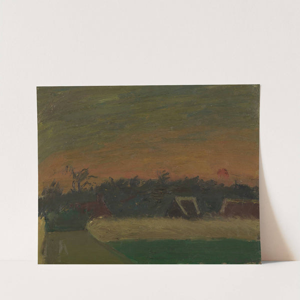 Sunset by Gustave De Smet
