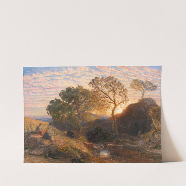 Sunset by Samuel Palmer