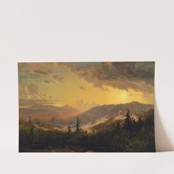 Sunset after a Storm in the Catskill Mountains by Jasper Francis Cropsey