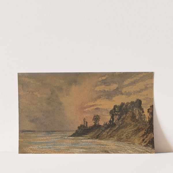 Sunset at Red Spring (ca. 1855) by John La Farge