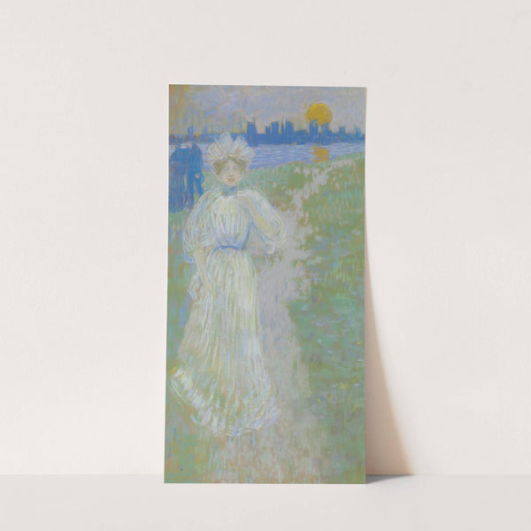 Sunset, Boston (1895-1896) by Maurice Prendergast