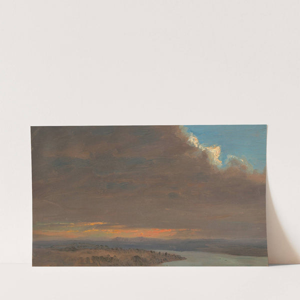 Sunset, Hudson Valley, New York (1870–80) by Frederic Edwin Church