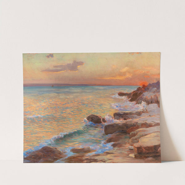 Sunset in Split by Menci Clement Crnčić