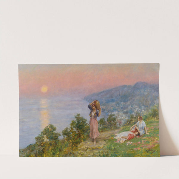 Sunset In Spring by Vincenzo Migliaro