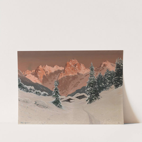 Sunset in the Kaisertal by Toni Haller