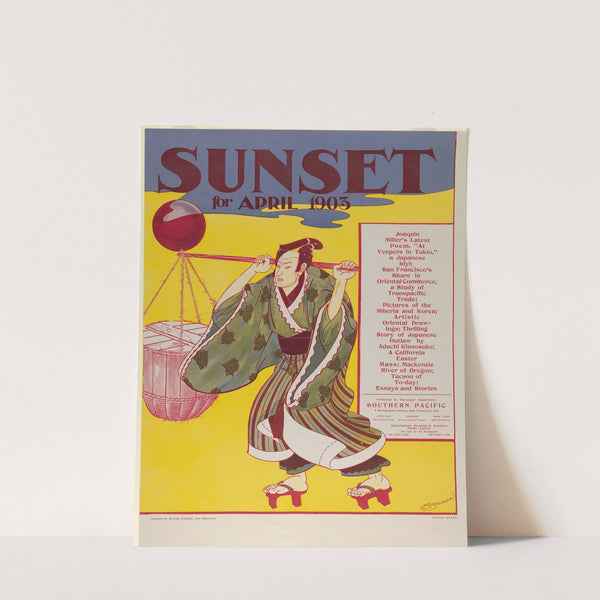 Sunset Magazine, April (1903) by William Stevens