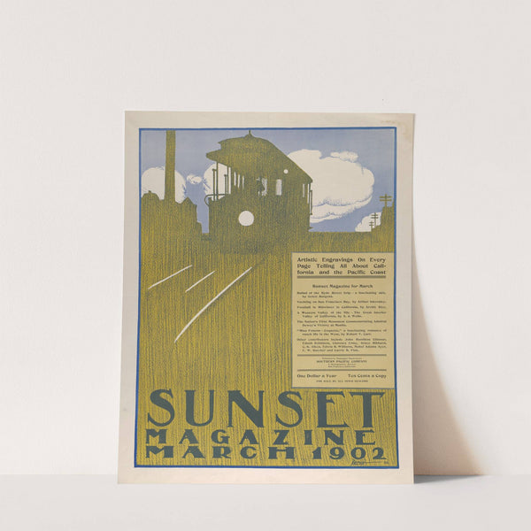 Sunset Magazine; March (1902) by Henry Patrick Raleigh