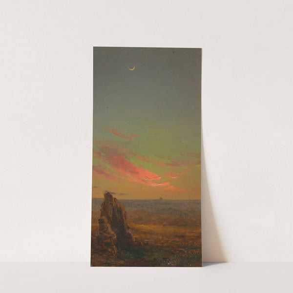 Sunset near Rome (1868–69) by Frederic Edwin Church