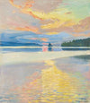 Sunset Over Lake Ruovesi