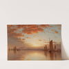 Sunset Over New York Bay (1873) by Sanford Robinson Gifford