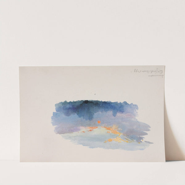 Sunset, Oxford by George Elbert Burr