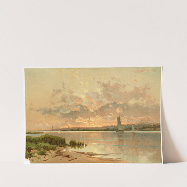 Sunset, Shinnecock Bay (1861-1897) by Alfred Thompson Bricher