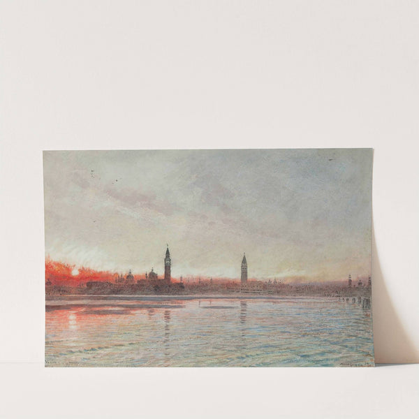 Sunset, Venice (1892) by Albert Goodwin