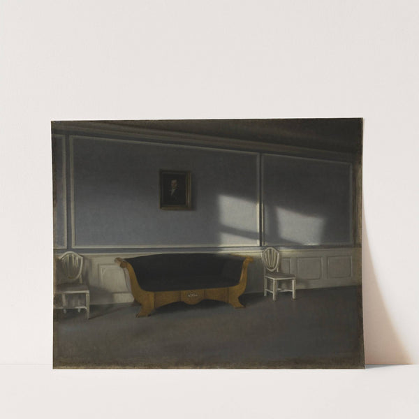 Sunshine in the Drawingroom III by Vilhelm Hammershøi