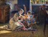Sunshine in the Living Room. The Artist’s Wife and Child