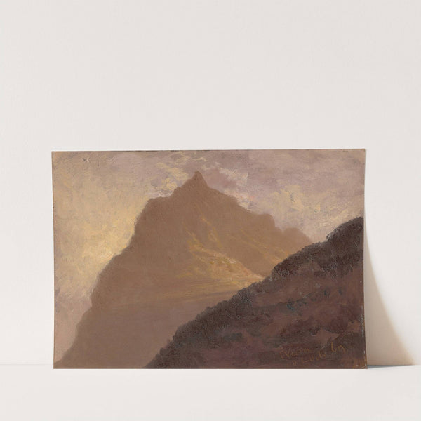 Sunshine through the rain by Johann Siegwald Dahl