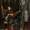 Suonatrice Di Mandola, Liutista