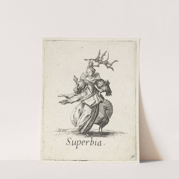 Superbia (Pride) (1618-1625) by Jacques Callot