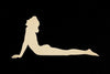 Supine Woman Raising Her Head to Watch Geese, preliminary drawing (1924)
