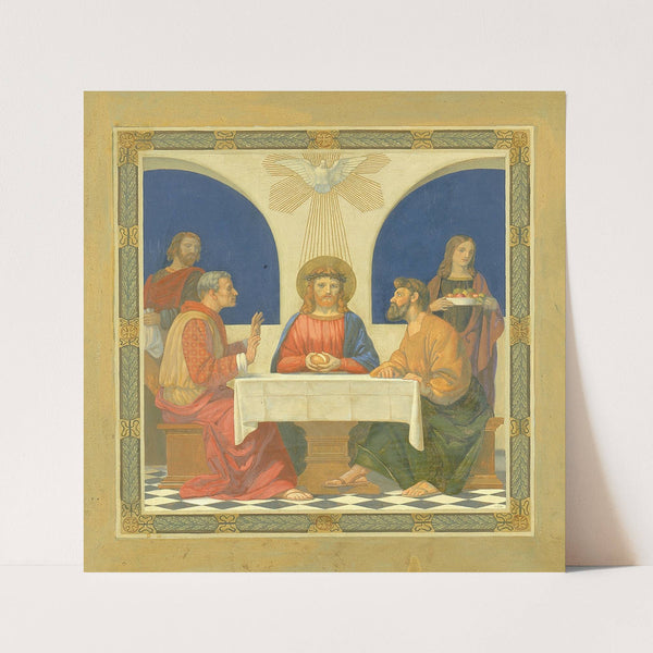 Supper at Emmaus (1915-1925) by Henry Siddons Mowbray