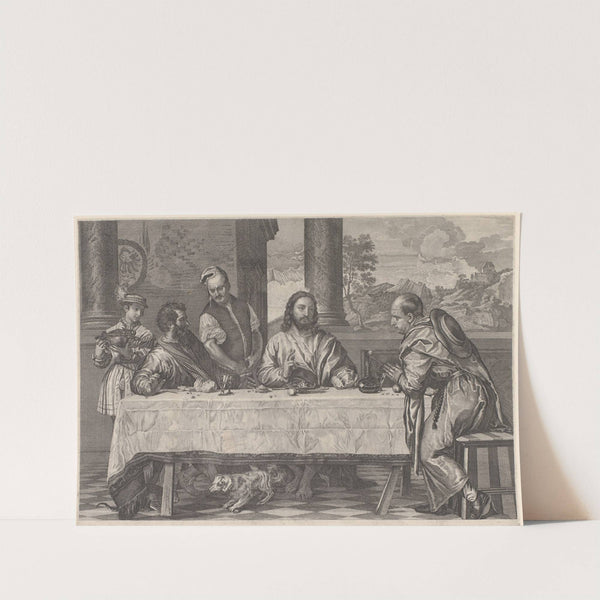 Supper at Emmaus (1656) by François Chauveau