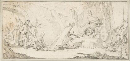 Supplicants Imploring an Emperor for Peace (1696–1770)