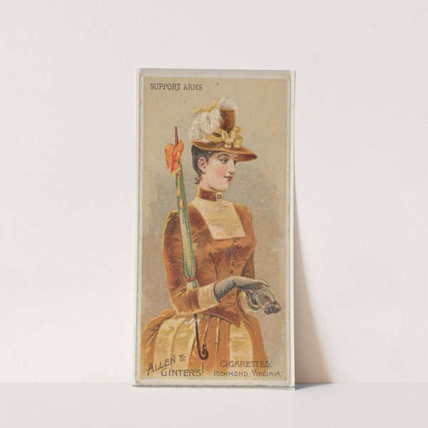 Support Arms (1888) by Allen & Ginter
