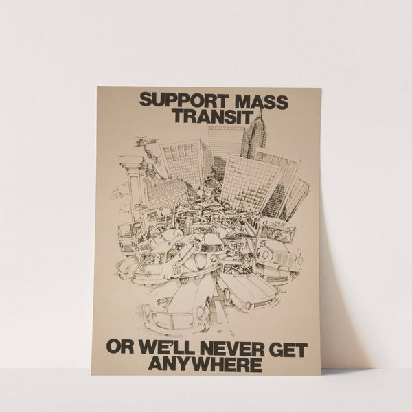 Support mass transit or we'll never get anywhere by Anonymous