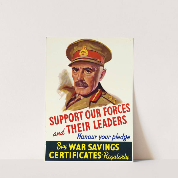 Support Our Forces And Their Leaders by Anonymous