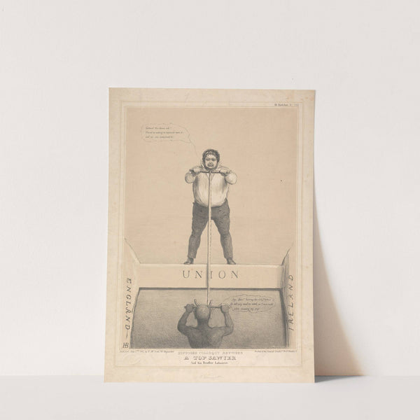 Supposed Colloquy between a Top Sawyer and his Brother Labourer by John Doyle