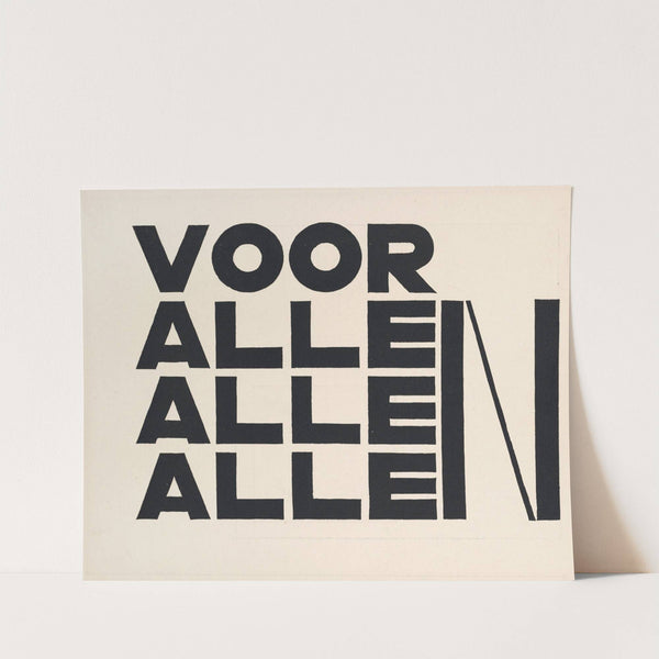 Suprematisch worden van tWee kWA drA ten in 6 konstrukties Pl. 3 (1922) by El Lissitzky