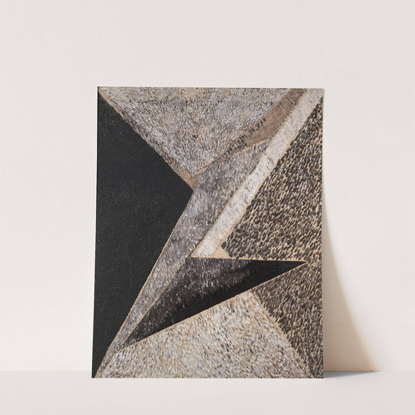 Suprematism (formerly) Abstraction (1921) by Alexander Drewin