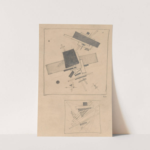 Suprematist Composition by Kazimir Malevich