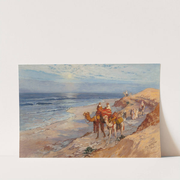 Sur la côte de Tanger l’Atlantique (1925) by Frederick Arthur Bridgman