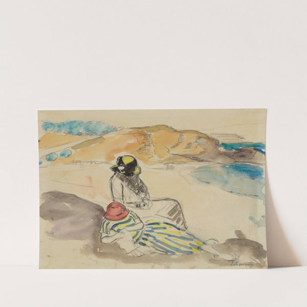 Sur La Plage by Henri Lebasque