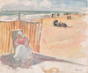 Sur la plage de st. Jean de Monts