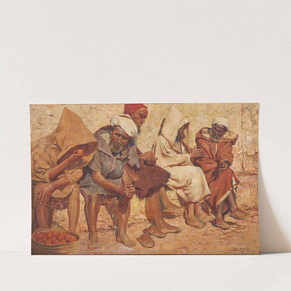 Sur le banc, Tanger (1927) by François Alaux