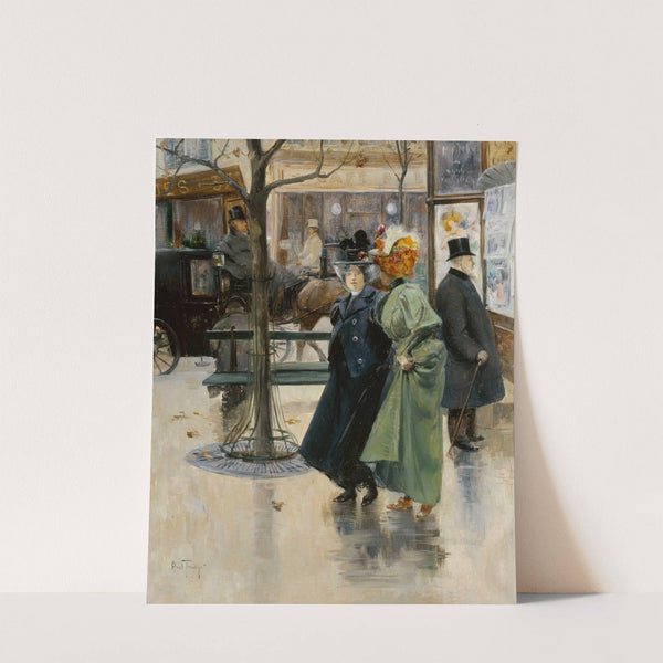 Sur les Boulevards by Louis Abel-Truchet