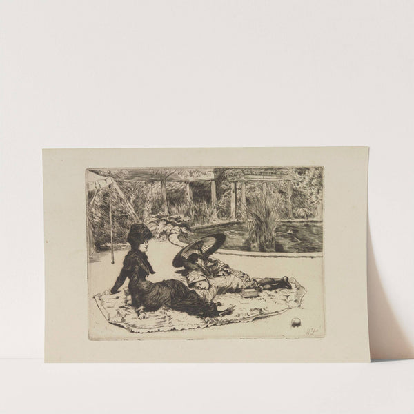 Sur l’herbe (1880) by James Tissot