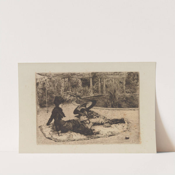 Sur l’herbe (1880) by James Tissot