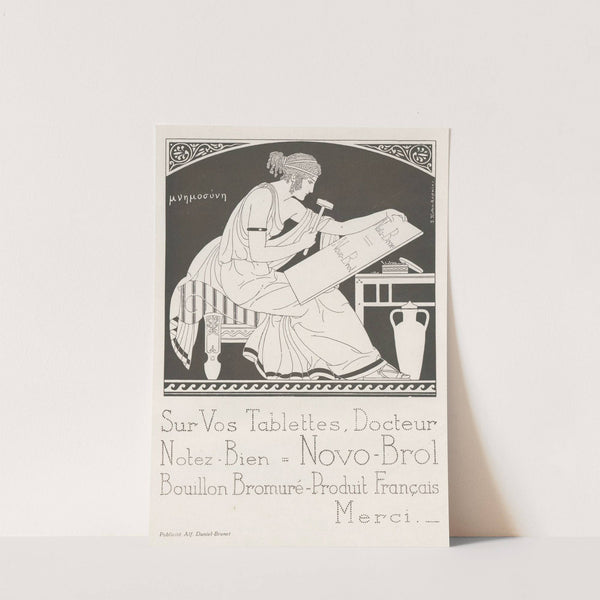 Sur vos tablettes, docteur notez bien ; Novo-Brol by Joseph Kuhn-Régnier