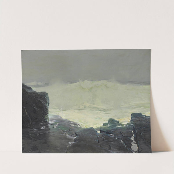 Surf and Fog; Monhegan Maine by Frederick Judd Waugh