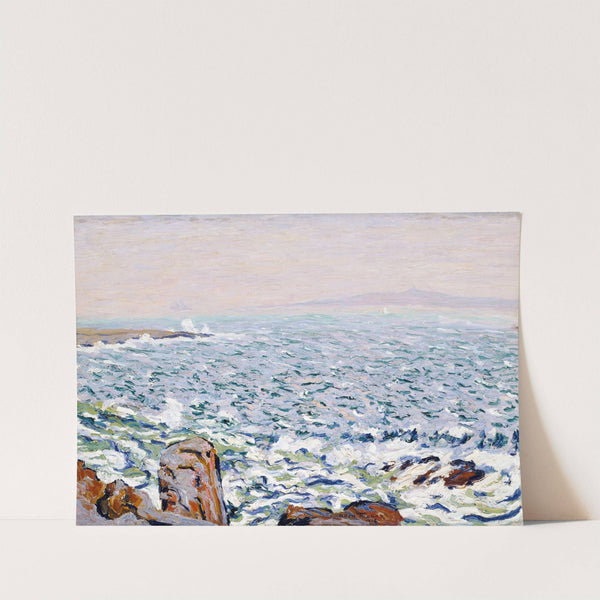 Surf Breaking, Cranberry Island (1913) by Allen Tucker