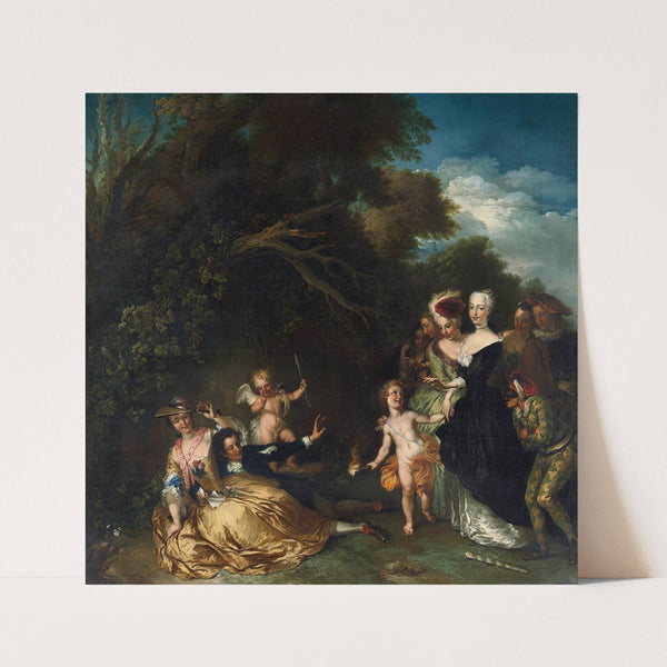 Surprised, or Infidelity Found Out by Christian Wilhelm Ernst Dietrich