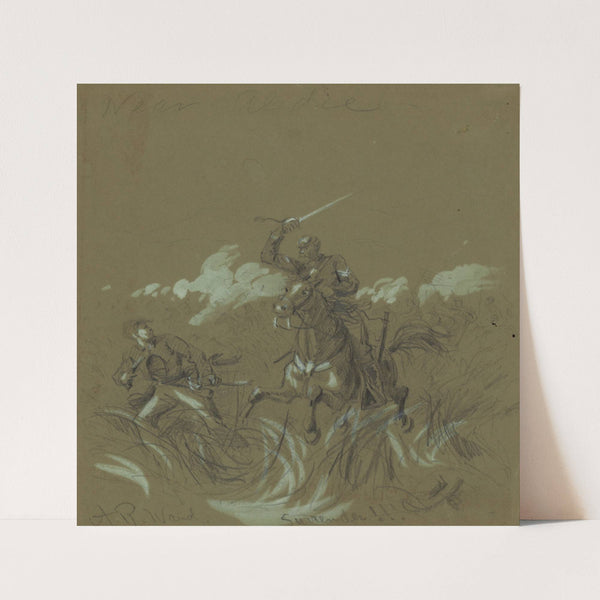 Surrender!!! (1863) by Alfred Rudolph Waud